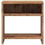 Mesitas de noche 2 uds madera ingeniería envejecida 40x30x40 cm de , Mesitas de noche - Ref: Foro24-855763, Precio: 41,61 €, ...