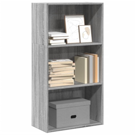 Estantería de madera de ingeniería gris Sonoma 60x30x114 cm von , Bücherregale und Regale - Ref: Foro24-857904, Preis: 51,18 ...
