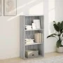 Estantería de madera de ingeniería gris Sonoma 60x30x114 cm de , Librerías y estanterías - Ref: Foro24-857904, Precio: 50,51 ...