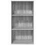 Estantería de madera de ingeniería gris Sonoma 60x30x114 cm von , Bücherregale und Regale - Ref: Foro24-857904, Preis: 51,18 ...