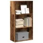 Estantería madera de ingeniería color envejecido 60x30x114 cm by , Bookcases and shelves - Ref: Foro24-857906, Price: 59,59 €...