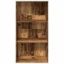 Estantería madera de ingeniería color envejecido 60x30x114 cm by , Bookcases and shelves - Ref: Foro24-857906, Price: 59,59 €...