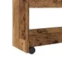Carro de almacenaje estrecho 4 niveles madera envejecida by , Kitchen and dining carts - Ref: Foro24-855266, Price: 62,45 €, ...