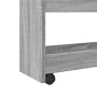 Carro de almacenaje estrecho 4 niveles madera gris Sonoma von , Küchen- und Speisewagen - Ref: Foro24-855264, Preis: 53,26 €,...
