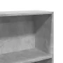 Estantería madera ingeniería gris hormigón 80x30x189cm de , Librerías y estanterías - Ref: Foro24-3314672, Precio: 83,22 €, D...
