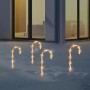 Ambiance Set de bastones de caramelo de Navidad con luces 4 pzas de , Luces de Navidad - Ref: Foro24-447607, Precio: 13,89 €,...