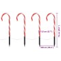 Ambiance Set de bastones de caramelo de Navidad con luces 4 pzas de , Luces de Navidad - Ref: Foro24-447607, Precio: 13,89 €,...