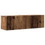 Mueble de TV de pared madera ingeniería envejecida 100x30x30 cm by , TV Furniture - Ref: Foro24-856018, Price: 55,03 €, Disco...