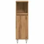 Engineered wood bathroom cabinet in artisan oak, 30x30x100 cm. by , Bathroom furniture - Ref: Foro24-857209, Price: 58,73 €, ...