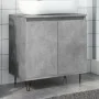Armario de baño madera de ingeniería gris hormigón 58x33x60 cm by , Bathroom furniture - Ref: Foro24-857216, Price: 51,97 €, ...