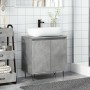 Armario de baño madera de ingeniería gris hormigón 58x33x60 cm von , Badezimmermöbel - Ref: Foro24-857216, Preis: 52,83 €, Ra...