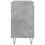 Armario de baño madera de ingeniería gris hormigón 58x33x60 cm von , Badezimmermöbel - Ref: Foro24-857216, Preis: 52,83 €, Ra...