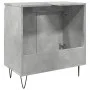 Armario de baño madera de ingeniería gris hormigón 58x33x60 cm by , Bathroom furniture - Ref: Foro24-857216, Price: 51,97 €, ...