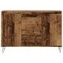 Aparador de madera de ingeniería envejecida 104x35x70 cm by , Sideboards - Ref: Foro24-857268, Price: 90,13 €, Discount: %