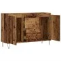 Aparador de madera de ingeniería envejecida 104x35x70 cm by , Sideboards - Ref: Foro24-857268, Price: 90,13 €, Discount: %