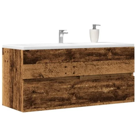 Armario para lavabo madera ingeniería envejecida 100x38,5x45 cm von , Badezimmermöbel - Ref: Foro24-856252, Preis: 70,14 €, R...