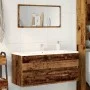 Armario para lavabo madera ingeniería envejecida 100x38,5x45 cm von , Badezimmermöbel - Ref: Foro24-856252, Preis: 70,14 €, R...