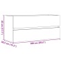 Armario para lavabo madera ingeniería envejecida 100x38,5x45 cm von , Badezimmermöbel - Ref: Foro24-856252, Preis: 70,14 €, R...