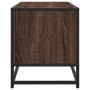 Mueble TV metal y madera ingeniería marrón roble 80x34,5x40 cm von , TV-Möbel - Ref: Foro24-848828, Preis: 52,89 €, Rabatt: %