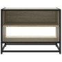 Mueble TV metal y madera ingeniería roble Sonoma 61x40x46 cm by , TV Furniture - Ref: Foro24-848880, Price: 44,04 €, Discount: %
