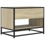 Mueble TV metal y madera ingeniería roble Sonoma 61x40x46 cm by , TV Furniture - Ref: Foro24-848880, Price: 43,51 €, Discount: %