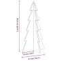 Árbol Navidad de adorno madera maciza pino blanco 59,5 cm von , Weihnachtsbäume - Ref: Foro24-858166, Preis: 25,64 €, Rabatt: %