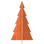Árbol de Navidad de adorno madera maciza pino marrón cera 80 cm by , Christmas trees - Ref: Foro24-858170, Price: 28,75 €, Di...