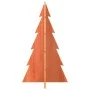 Árbol de Navidad de adorno madera maciza pino marrón cera 80 cm de , Arboles de navidad - Ref: Foro24-858170, Precio: 28,51 €...
