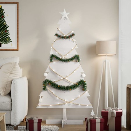 Árbol de Navidad de adorno madera maciza pino blanco 150 cm by , Christmas trees - Ref: Foro24-858193, Price: 36,84 €, Discou...