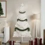 Árbol de Navidad de adorno madera maciza pino blanco 150 cm by , Christmas trees - Ref: Foro24-858193, Price: 36,52 €, Discou...