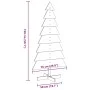Árbol de Navidad de adorno madera maciza pino blanco 150 cm by , Christmas trees - Ref: Foro24-858193, Price: 36,52 €, Discou...