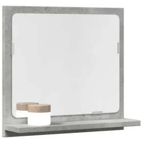 Espejo mueble baño madera ingeniería gris hormigón 40x11x37 cm von , Badezimmerwaschtische - Ref: Foro24-856182, Preis: 25,05...