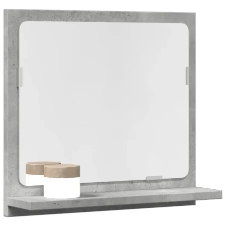 Espejo mueble baño madera ingeniería gris hormigón 40x11x37 cm de , Tocadores de baño - Ref: Foro24-856182, Precio: 25,02 €, ...