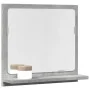 Espejo mueble baño madera ingeniería gris hormigón 40x11x37 cm de , Tocadores de baño - Ref: Foro24-856182, Precio: 25,02 €, ...