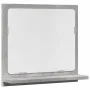 Espejo mueble baño madera ingeniería gris hormigón 40x11x37 cm de , Tocadores de baño - Ref: Foro24-856182, Precio: 25,02 €, ...