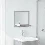 Espejo mueble baño madera ingeniería gris hormigón 40x11x37 cm de , Tocadores de baño - Ref: Foro24-856182, Precio: 25,02 €, ...