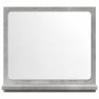Espejo mueble baño madera ingeniería gris hormigón 40x11x37 cm by , bathroom vanities - Ref: Foro24-856182, Price: 25,43 €, D...