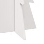 Árbol de Navidad de adorno madera maciza pino blanco 112 cm by , Christmas trees - Ref: Foro24-858172, Price: 35,77 €, Discou...