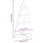 Árbol de Navidad de adorno madera maciza pino marrón cera 80 cm by , Christmas trees - Ref: Foro24-858185, Price: 18,42 €, Di...