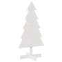 Árbol de Navidad de adorno madera maciza pino blanco 100 cm by , Christmas trees - Ref: Foro24-858187, Price: 22,51 €, Discou...