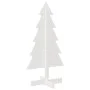 Árbol de Navidad de adorno madera maciza pino blanco 100 cm by , Christmas trees - Ref: Foro24-858187, Price: 22,30 €, Discou...