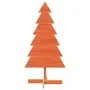 Árbol Navidad de adorno madera maciza pino marrón cera 120 cm de , Arboles de navidad - Ref: Foro24-858191, Precio: 27,59 €, ...