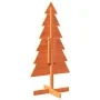 Árbol Navidad de adorno madera maciza pino marrón cera 120 cm de , Arboles de navidad - Ref: Foro24-858191, Precio: 27,59 €, ...