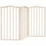 Puerta para perros plegable 3 paneles madera de álamo 150 cm by , Dog kennels and fences - Ref: Foro24-352206, Price: 46,73 €...