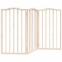 Puerta para perros plegable 3 paneles madera de álamo 150 cm von , Hundehütten und Zäune - Ref: Foro24-352206, Preis: 51,39 €...
