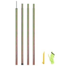 Markisenstange aus verzinktem Stahl, 250 cm von vidaXL, Zeltstangen und Heringe - Ref: Foro24-315222, Preis: 21,02 €, Rabatt: %