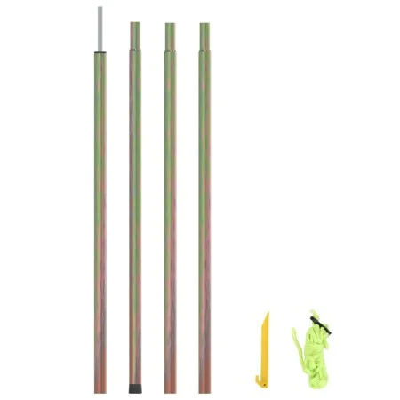 Galvanized steel sail awning pole 250 cm by vidaXL, Tent poles and stakes - Ref: Foro24-315222, Price: 20,62 €, Discount: %