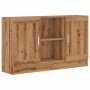 Aparador de madera de ingeniería roble artisan 120x30,5x70 cm by , Sideboards - Ref: Foro24-856163, Price: 112,06 €, Discount: %