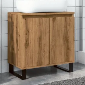 Armario de baño madera de ingeniería roble artisan 58x33x60 cm von , Badezimmermöbel - Ref: Foro24-857221, Preis: 68,16 €, Ra...