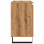 Armario de baño madera de ingeniería roble artisan 58x33x60 cm von , Badezimmermöbel - Ref: Foro24-857221, Preis: 71,60 €, Ra...